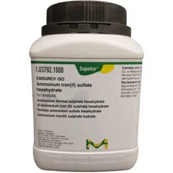 آمونیوم آهن (II) سولفات ۶ آبه