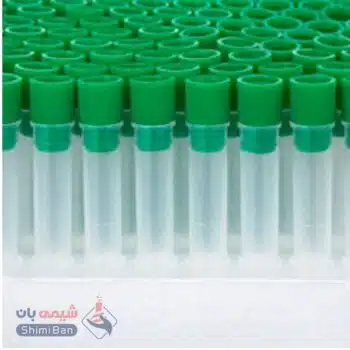 لوله آزمایش پلاستیکی درب دار